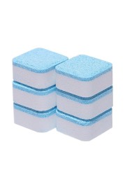 Sanbo Washing Machine Cleaning Tablets 10 Pieces Set, Blue/White 13 x 2 x 6 cm