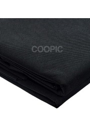 Coopic 1.5X3m / 5X10Ft Black Non-Woven Fabric Photo Photography Backdrop Background