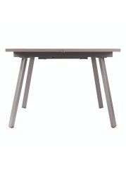 Wolin Aluminum Extendable Table GoodHome (750 x 945 x 1400 mm)