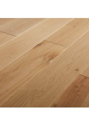 GoodHome Lulea Matt Oak Solid Wood Flooring Pack (1200 x 150 x 15 mm, 13 Pc.)