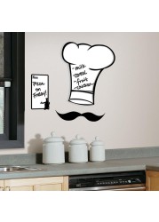 RoomMates Chef’s Hat Dry Erase Wall Decal