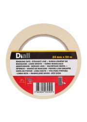 Diall Single-Sided Masking Tape (24 mm x 50 m)