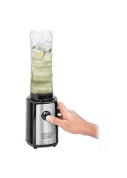 Black+Decker Personal Compact Sports Blender 300W SBX300-B5 Silver/Black