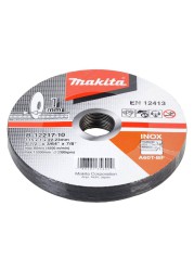 Makita MT Series Corded Angle Grinder, M9510B (850 W) + Makita Discs Pack (10 Pc.)