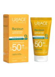 Uriage Bariesun سائل الحماية من الشمس SPF50 + Matifying Fluid 50 مل