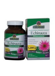 Nature&#039;s Answer Echinacea Herb 1200 mg Vegetarian Capsules 90&#039;s