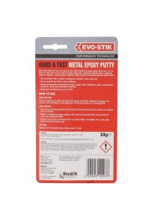 Evo-Stick Hard & Fast Metal Epoxy Putty (50 g)