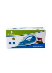 Gratus 1200W Ceramic Soleplate Steam Iron - Dry / Steam GSI1200UC