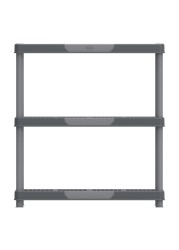 Cosmoplast Plastic 3-Tier Shelving Rack (90 x 45 x 98 cm)