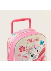 Disney Marie Print 3-Piece Trolley Backpack Set - 12 inches