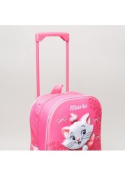 Disney Marie Print 3-Piece Trolley Backpack Set