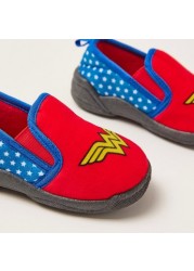 Wonder Woman Print Baby Shoes