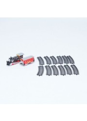 Classic Electric Train Playset with Light and Sound