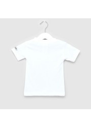 Just Add A Kids Army Boy Print T-shirt with Round Neck