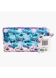 Create It! Galaxy Makeup Bag with Zip Closure