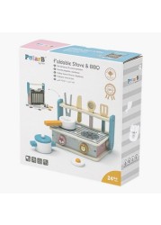 PolarB Foldable Stove & BBQ Playset