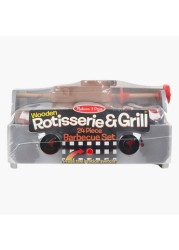 Melissa & Doug Rotisserie & Grill Barbecue Set