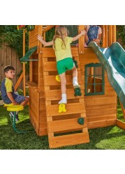 Kidkraft Ridgeview Deluxe Clubhouse Wooden Swing Playset