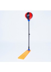 Juniors Punching Ball with Stand and Gloves