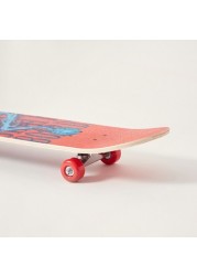 Street Runner Graphic Print Skateboard