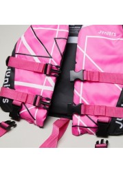 Juniors Printed Life Vest with Buckle Closure