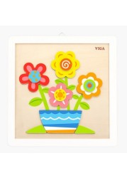 VIGA Flowers Painting Set