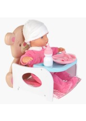 Lotus Baby Doll with Feeding Accessories