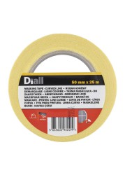 Diall Single-Sided Masking Tape (50 mm x 25 m)