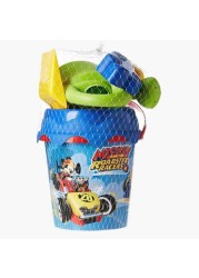 Ecoiffier Mickey Mouse Print Garnished Bucket Box