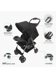 Moon Foldable Baby Stroller with Canopy