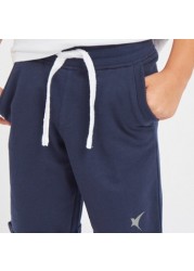 Juniors Solid Shorts with Pocket Detail and Elasticised Waistband