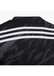 adidas Printed T-shirt with Crew Neck and Short Sleeves