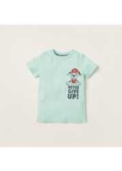 Paw Patrol Print Short Sleeve T-shirt and Pyjama Set