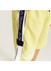 Kappa Panelled Shorts with Drawstring Closure