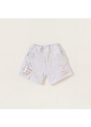 Juniors Printed Shorts with Semi-Elasticated Waistband - Set of 2