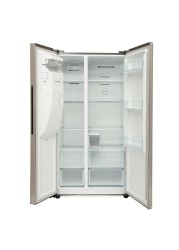 Hoover Freestanding Side-by-Side Refrigerator, HSB-H508-WS (508 L)