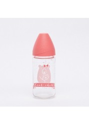 Suavinex Printed Feeding Bottle - 240 ml