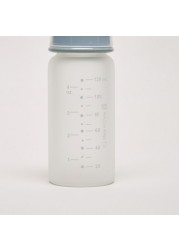 Giggles Glass Feeding Bottle with Silicone Sleeve - 120 ml