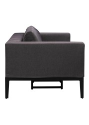 Aruba Deluxe 3-Seater Aluminium Sofa W/Cushion Generic, (250 x 100 x 72 cm)