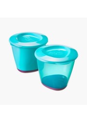 Tommee Tippee Explora Pop Up Weaning Pots - Set of 2