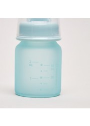 Giggles Glass Feeding Bottle with Silicone Sleeve - 50 ml