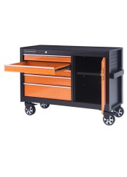 Magnusson Steel 5-Drawer Trolley Cabinet W/Door (45.8 x 106.7 x 79.4 cm)