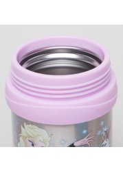 Disney Elsa Printed Isothermal Pot with Lid - 430 ml