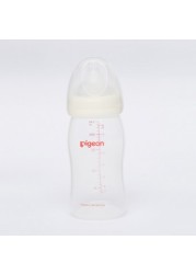 Pigeon Printed Wide Neck Feeding Bottle - 240 ml