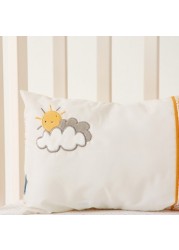 Juniors Happy Sunshine Print Pillow - 36x25 cms