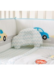 Juniors Car Print 5-Piece Comfortor Set