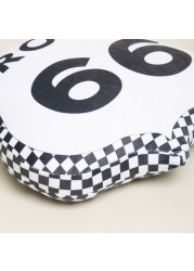 Cars Graphic Print Cushion - 40x40 cms