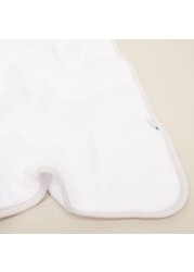 Juniors Moon Embroidered Towel with Hood - 80x80 cms