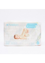 Pure Born Size 3, 28-Nappy Pack - 5.5-8 kgs