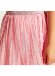 Sanrio Pleated Skirt with Elasticised Waistband